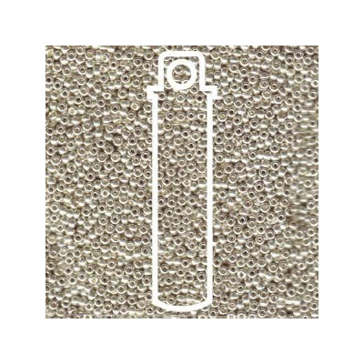 MIYUKI Round 11/0 N. 504 GALVANIZED SILVER