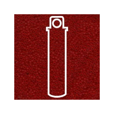 MIYUKI Round 11/0 N. 514 MATTE TRANSP RED