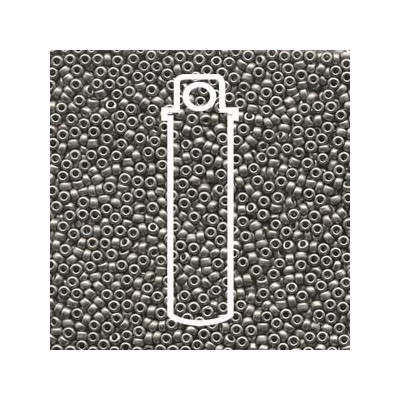 MIYUKI Round 11/0 N. 529 MATTE NICKEL PLATED