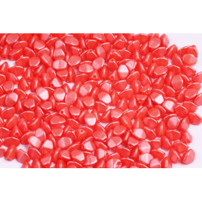 Pinch Beads Pearl Shine Light Coral 02010/24006 5x5mm | Rutkovsky