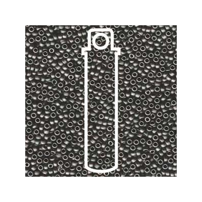 MIYUKI Round 11/0 N. 536 MATTE DARK GRAY