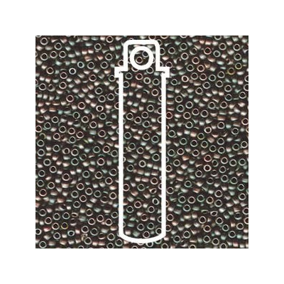 MIYUKI Round 11/0 N. 538 MATTE SILVER-GRAY