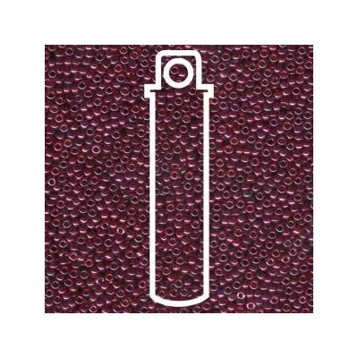 MIYUKI Round 11/0 N. 562 CRANBERRY GOLD LUSTER