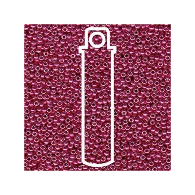 MIYUKI Round 11/0 N. 596 DURAC GALVAN LT CRANBERRY