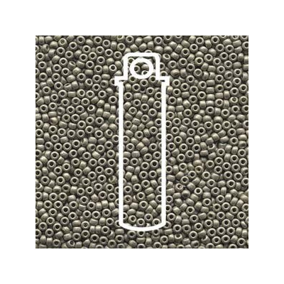 MIYUKI Round 11/0 N. 598 DURAC GALVMATTE LT PEWTER