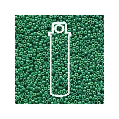 MIYUKI Round 11/0 N. 602 DURAC OPAQUE DYED DEEP GREEN