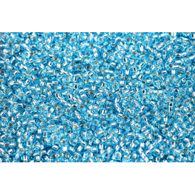 MIYUKI Round 11/0 N. 812 Aqua Silver Lined