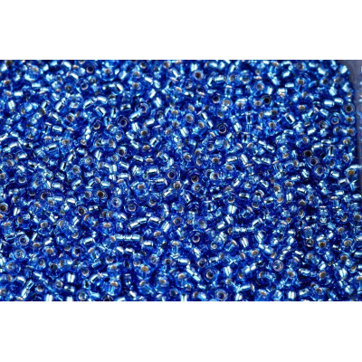 MIYUKI Round 11/0 N. 813 Silver Lined Sapphire