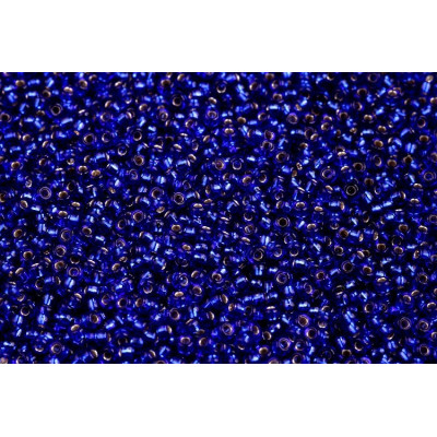 MIYUKI Round 11/0 N. 814 Cobalt Silver Lined