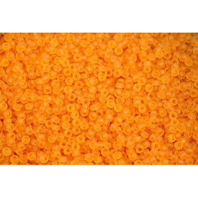 MIYUKI Round 11/0 N. 827 Matted Transp Lt. Topaz