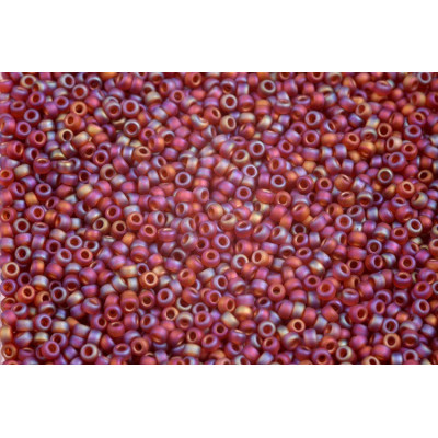 MIYUKI Round 11/0 N. 833 Dk Topaz AB Matted