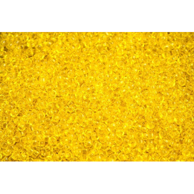MIYUKI Round 11/0 N. 837 Transparent Yellow