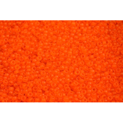 MIYUKI Round 11/0 N. 840 Matted Transp Orange