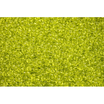 MIYUKI Round 11/0 N. 850 Transparent Chartreuse