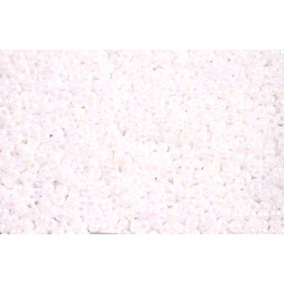 MIYUKI Round 11/0 N. 866 White Pearl AB