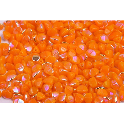Pinch Beads Orange Opal AB 81250/28701 | Czech Glass Beads