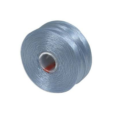 S-lon D Beading Thread 0.11mm Light Blue 71m | Nylon Cord