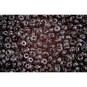 Rondelle Druck Beads 2.5x4mm 40 JET TRAVERTIN