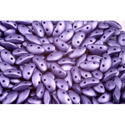 Mobyduo® 3x8 mm N. 19 Alabaster Metallic Violet