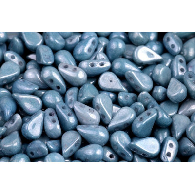 Tear Duo N. 9 WHITE ALABASTER BLUE LUSTER