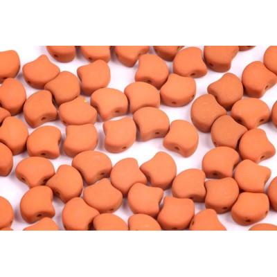 Matubo Ginko Beads 7.5mm Esneon Brick Matte - Czech Glass