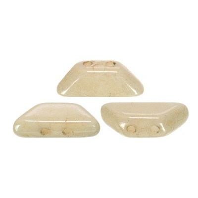 Tinos par Puca 4x10mm Opaque Beige Ceramic Look 03000/14413