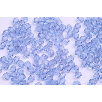 Bicone beads 4 mm N. 127 Blue