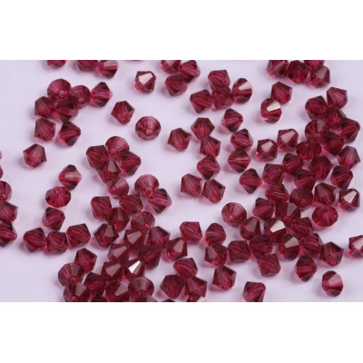  Doppelkegel 4 mm N. 134 FUCHSIA