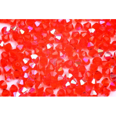 Bicone beads 4 mm N. 8 LIGHT HYACINTH AB