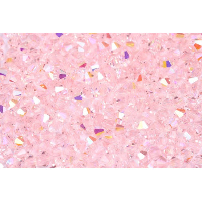 Bicone beads 4 mm N. 10 ROSALINE AB