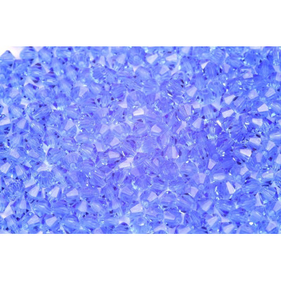 Bicone beads 4 mm N. 33 SAPPHIRE