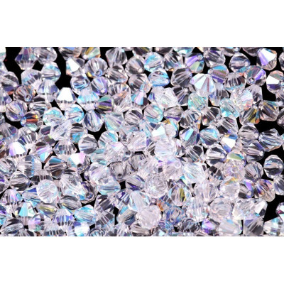 Bicono 3 mm N. 56 CRYSTAL AB