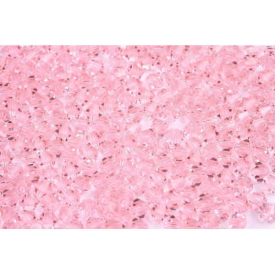 Bicone beads 3 mm N. 65 LIGHT ROSE