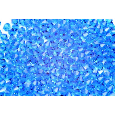 Bicono 3 mm N. 89 CAPRI BLUE