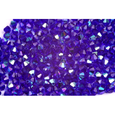 Bicono 3 mm N. 92 COBALT BLUE AB