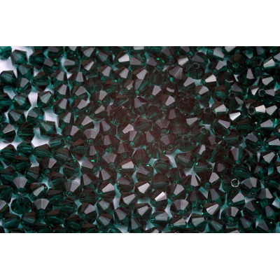 Bicono 3 mm N. 99 EMERALD