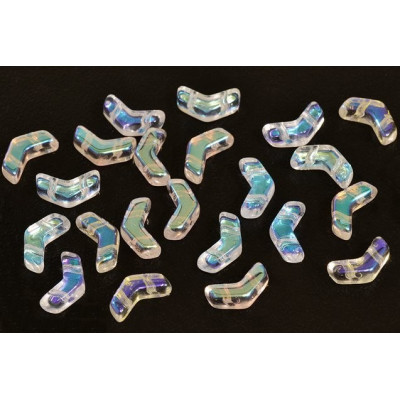 Arrow beads 5x8 mm N. 37 Crystal