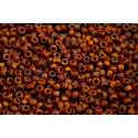 Matubo Round 8/0 Limon Travertin Dark Mat 83120/86875 Czech Beads