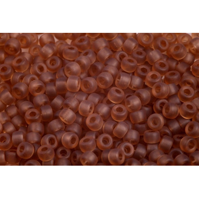 Matubo Round 6/0 Matte Dark Topaz 10230/84110 | Czech Glass Beads