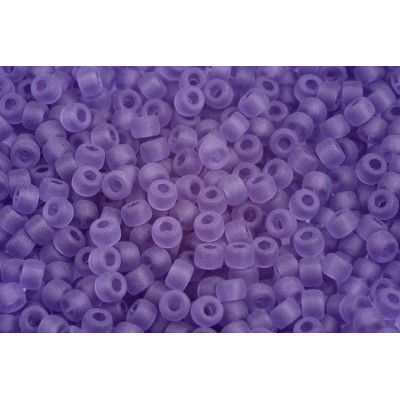 Matubo Round 6/0 Matte Tanzanite 84110 | 4.1mm Czech Glass Beads