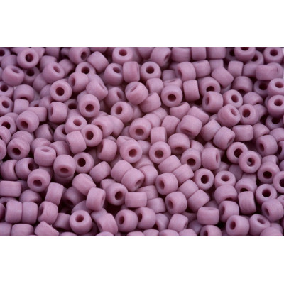 Matubo™ Round 6/0 Matte Opaque Violet 23020/84110 | Glass Beads