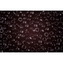Matubo Round 6/0 Czech Seed Beads Jet Black 23980 | Glass Beads