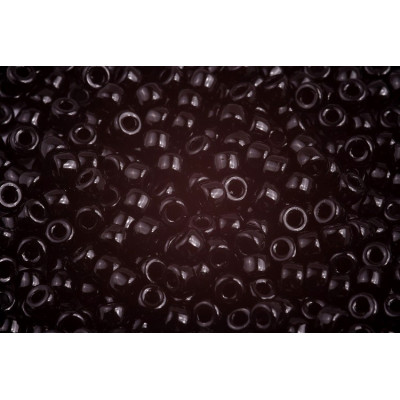 Matubo Round 6/0 Czech Seed Beads Jet Black 23980 | Glass Beads