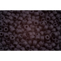 Matubo™ Round 6/0 Jet Black Matte 23980/84110 | Czech Glass Beads