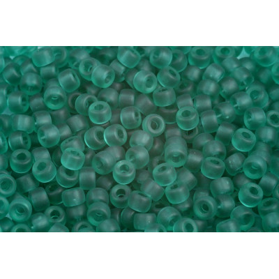 Matubo™ Round 6/0 Emerald Matte 50720/84110 | Czech Glass Beads