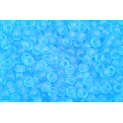 Matubo™ Round 6/0 Matte Aquamarine 60020/84110 | Czech Glass Beads