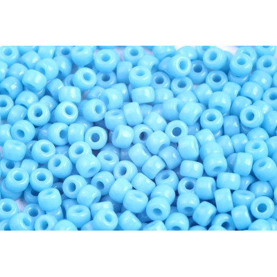 Matubo Round 6/0 Turquoise Blue 63030 | Czech Glass Beads