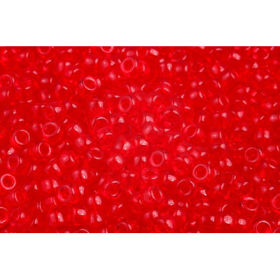 Matubo™ Round 6/0 Ruby Red 90080 | Czech Glass Seed Beads