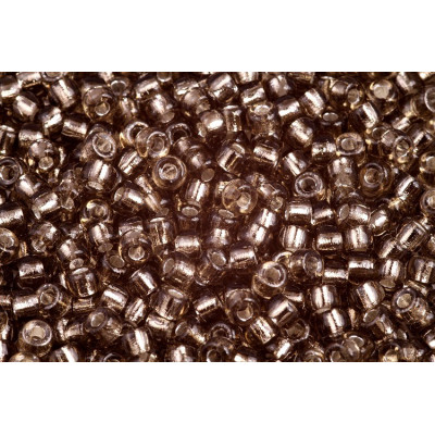 Matubo™ Round 6/0 Smoke Grey Silver Lined 40020/81800 | 4.1mm