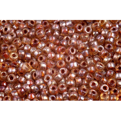 Matubo™ Round 6/0 Crystal Picasso 00030/43400 | Czech Glass Beads